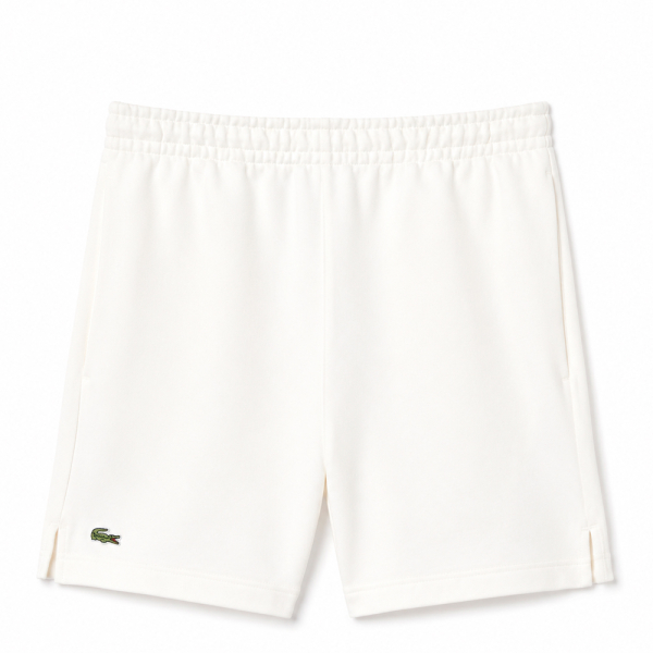 Lacoste Pantalons Blanc - Short en polaire GF5341 - 36 - Ref 63 €